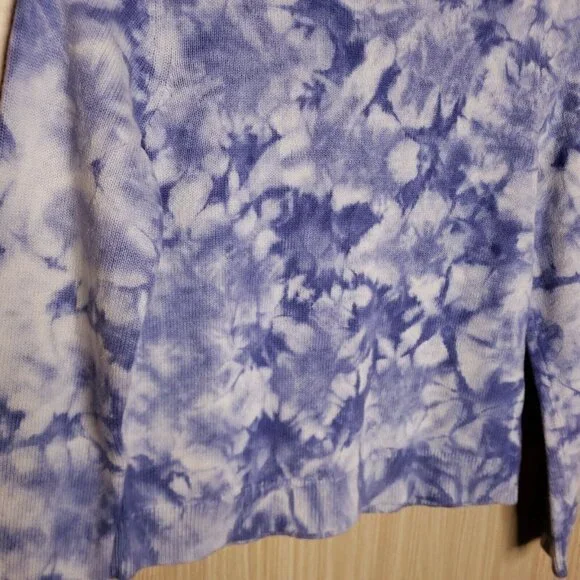 Gap Girl's Purple Tie Dye Crew Neck Sweater XXL - Picture 3 of 5
